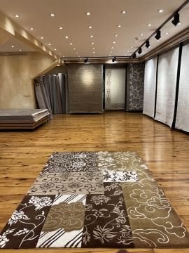Patchwork Desenli El Dokuma Halı