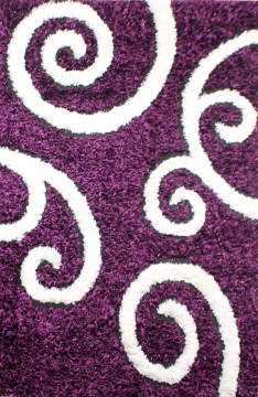 Parlak Mor Shaggy Halı 1.50 x 2.33