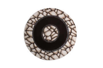 Astragan Deri Yuvarlak Halı