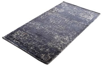 Light Grey Detailed Small Carpet