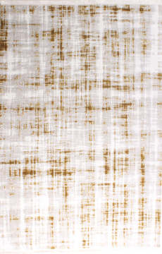 Kendinden Desenli Modern Sarı Halı