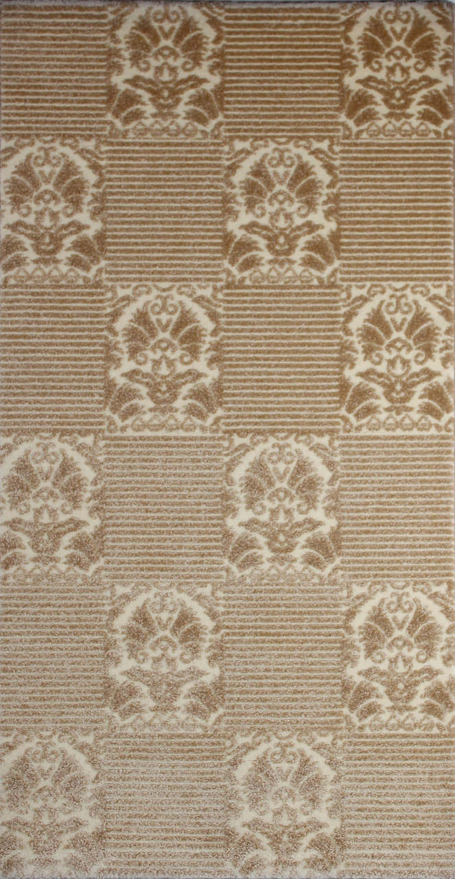 Koyu Bej Renk Küçük Yatak Odası Halısı 0.80 x 1.50