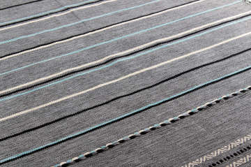 Gri Mavi İskandinav Kilim 1.60 x 2.30