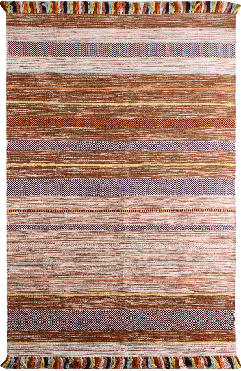 Multicolored Rug Scandinavian