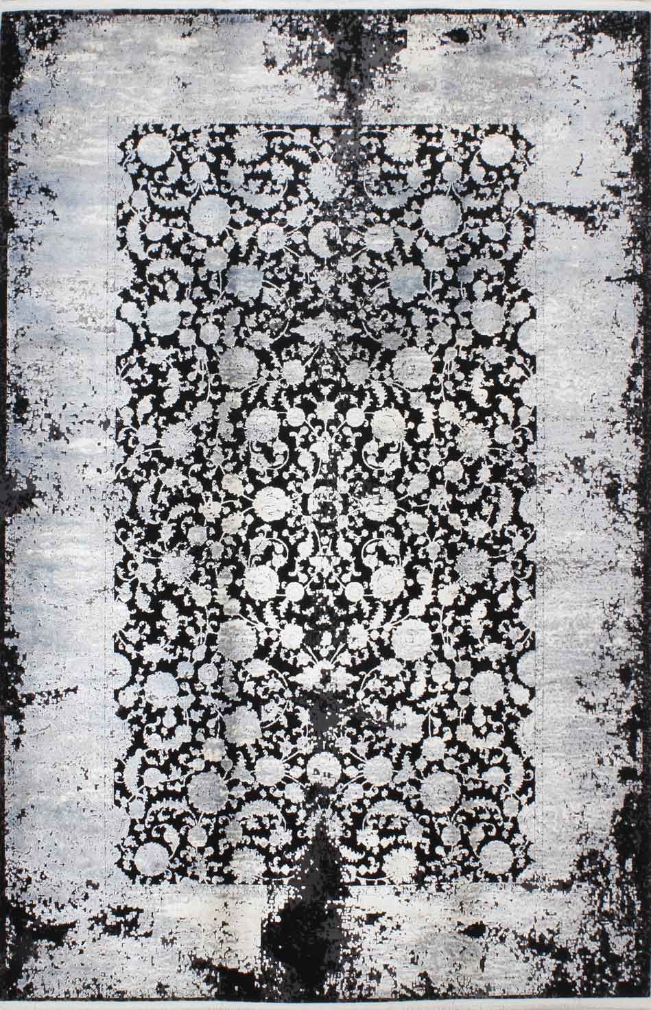 Modern Uşak Motifli Makine Halısı