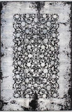 Modern Uşak Motifli Makine Halısı