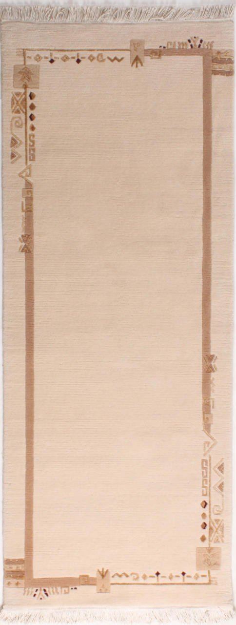 Kaşmir Yünü El Halısı