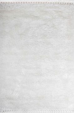 Yumuşak Dokulu Modern Beyaz Comfort Halı