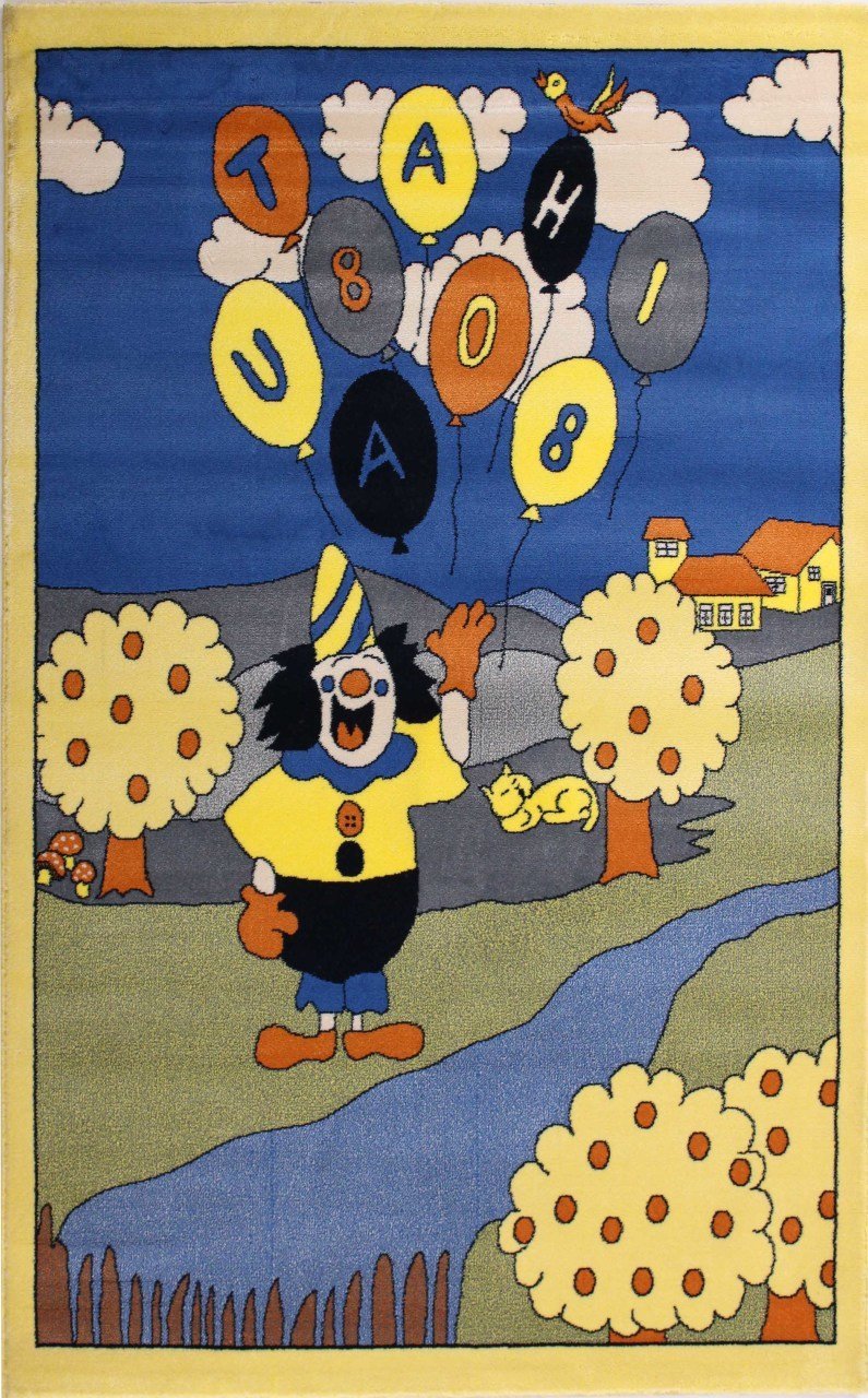 Koyunlu Naturel Palyaço Çocuk Halısı