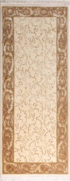 İpek Desenli Dömiklasik Koridor Halısı