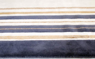 Bambu İpek Yün Karışık Yatak Odası Halısı