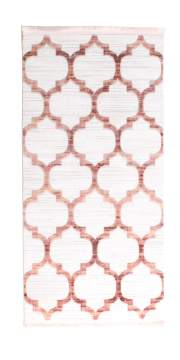 Pembe Beyaz Fas Morocco Desen Halı 1.20 x 1.80