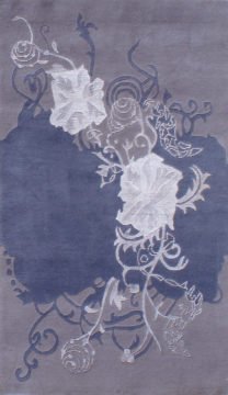 Özel Motifli Modern Yatak Odası Halısı 0.90 x 1.60
