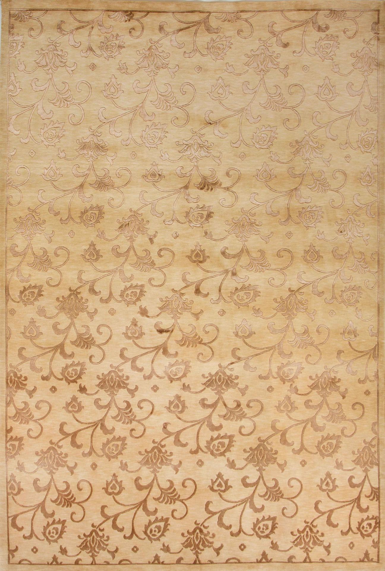 İpek Desenli El Dokuması Halı