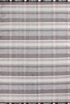 Gri Detaylı El Dokuması Kilim