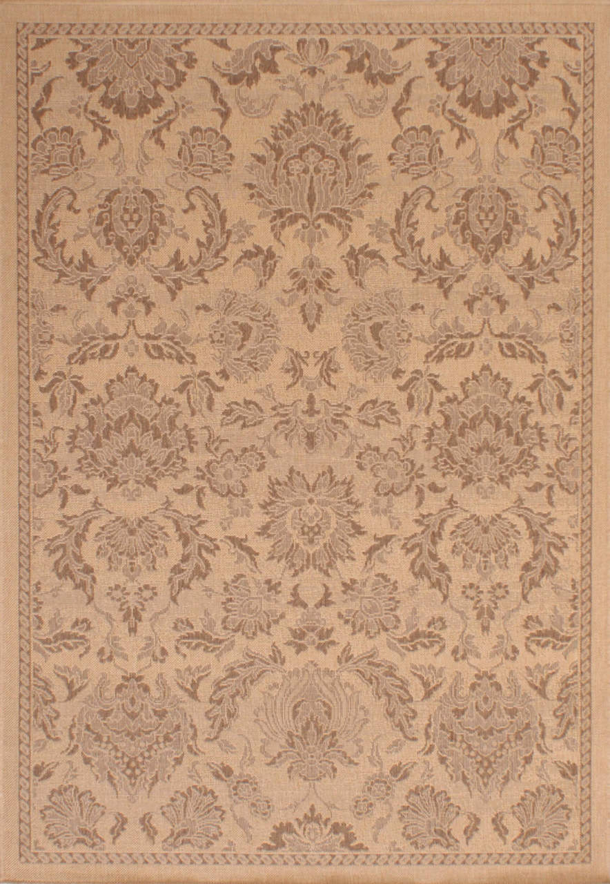 Damask Desenli Hasır Halı