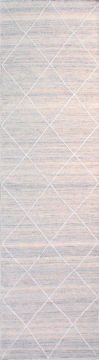 Krem Çapraz Çizgili Kilim
