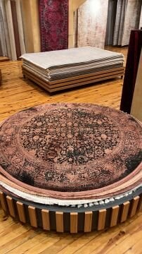 Kiremit Renk Makine Halısı