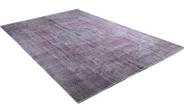 Antrasit Renk Vintage Halı