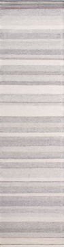 Gri Çizgili El Dokuması Kilim
