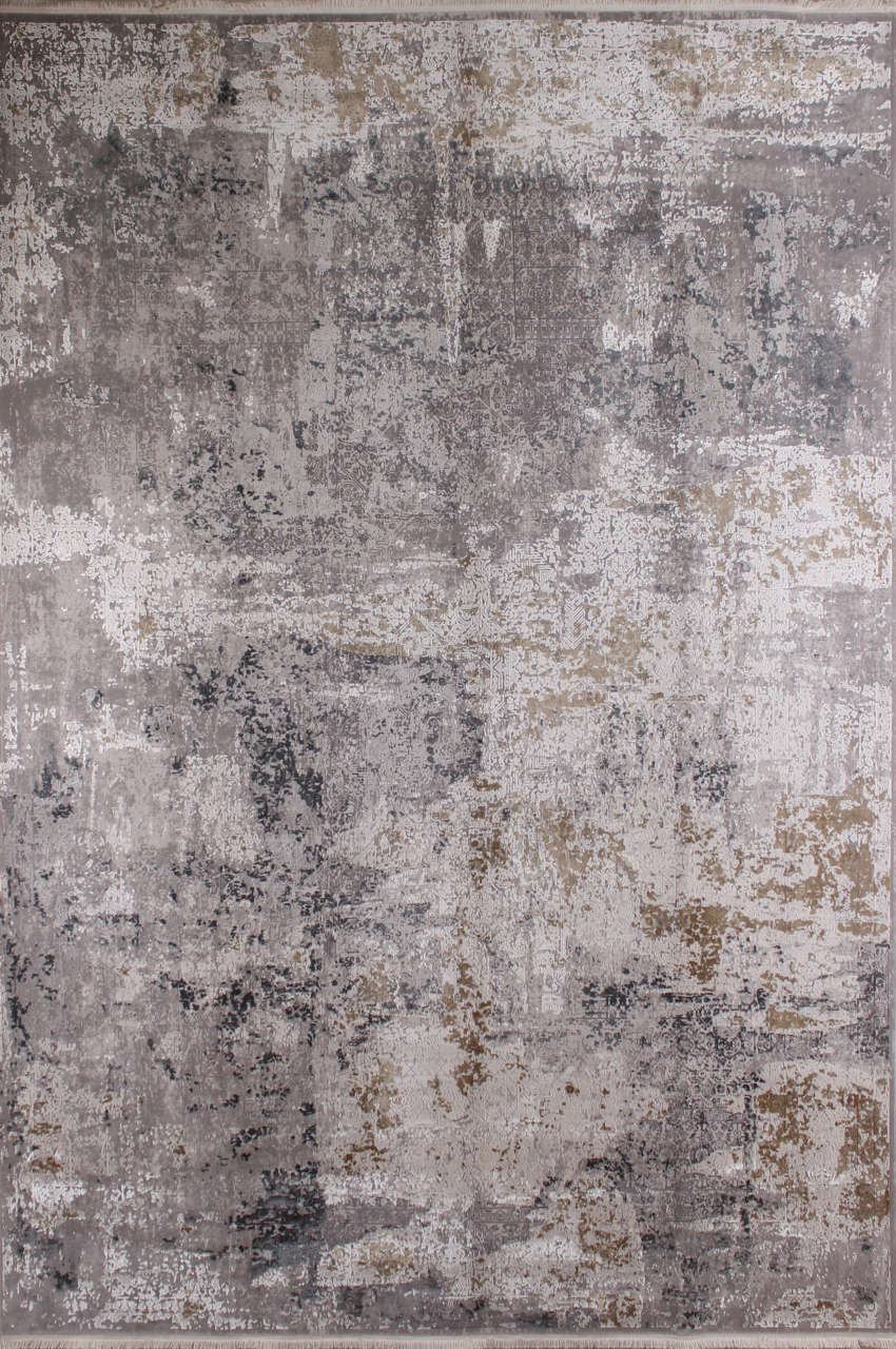 Gri Ağırlıklı Bambu Halı 2.00 x 2.90