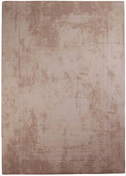 Bej Silik Desenli Halı