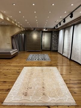 Kabartmalı Modern El Halısı