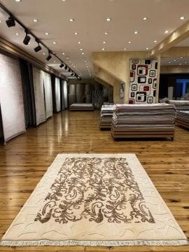 Kabartmalı Modern El Halısı