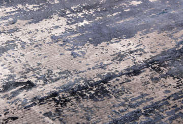 Lacivert Vizon Bambu Halı