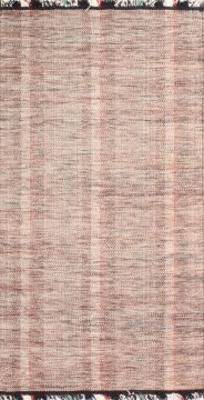 Kahve Detaylı El Dokuması Kilim