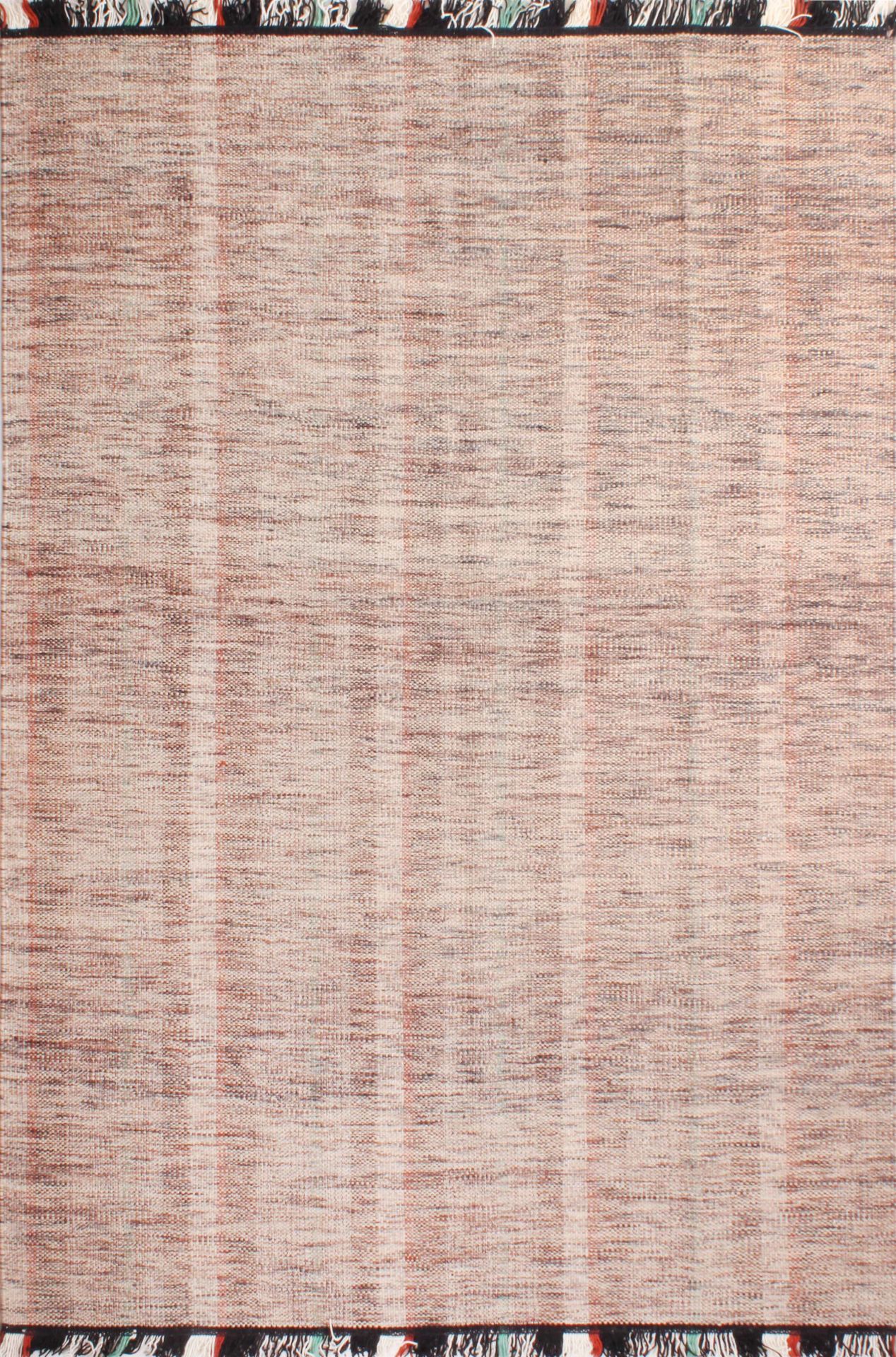 Kahve Detaylı El Dokuması Kilim