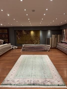 Yağ Yeşili Salon Halısı