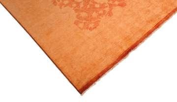 Parlak Turuncu Overdye Halı