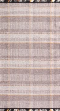 Sarı Detaylı El Dokuması Kilim