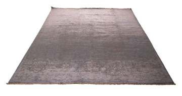 Antrasit Renk Parlak Overdye Halı