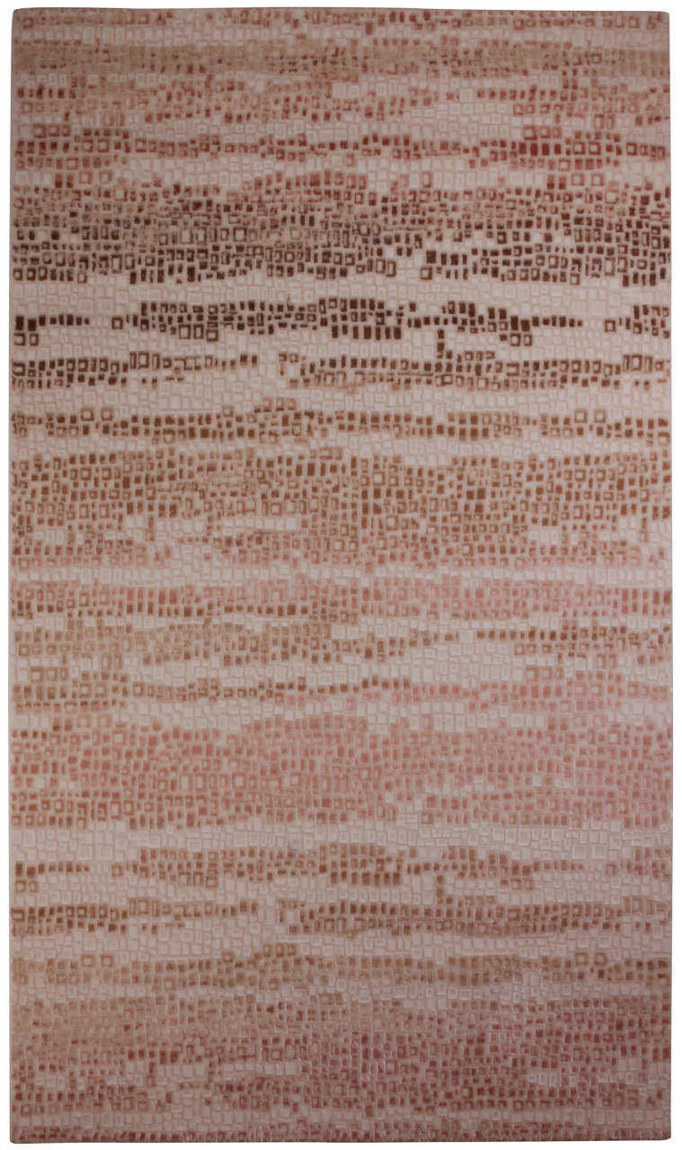 Modern Desenli Makine Halısı