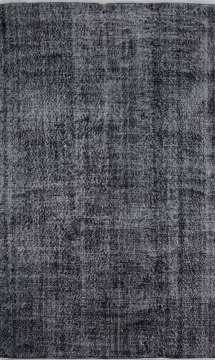 Desensiz Eskitme Siyah Halı