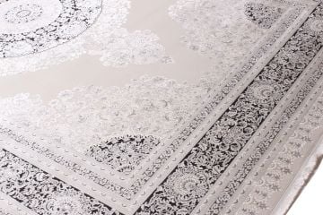 Klasik Göbek Desenli Bambu Halı