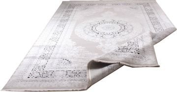 Klasik Göbek Desenli Bambu Halı
