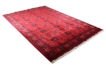 Kutu Desen Orijinal Afgan Halısı