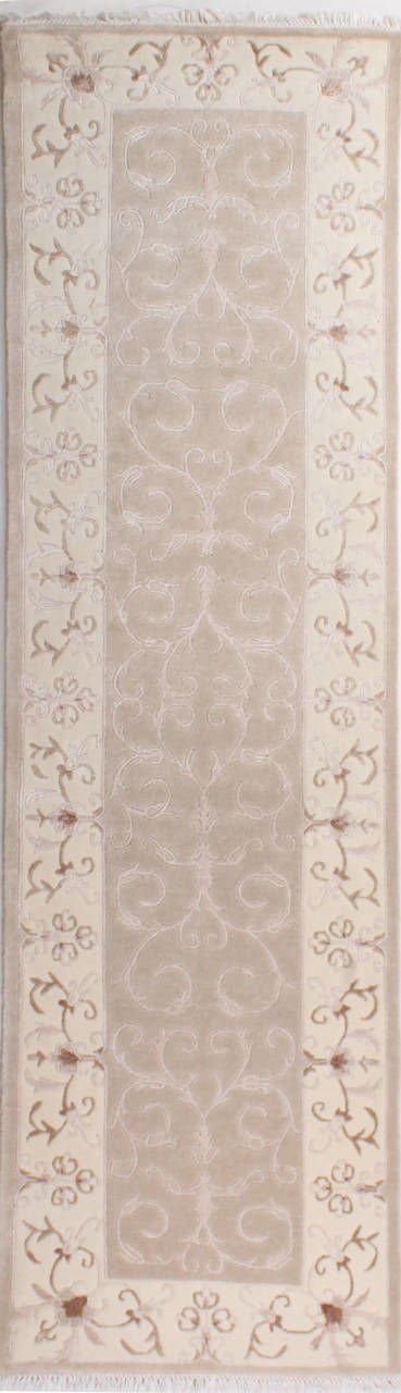 İnce Dokuma İpekli Koridor Halısı