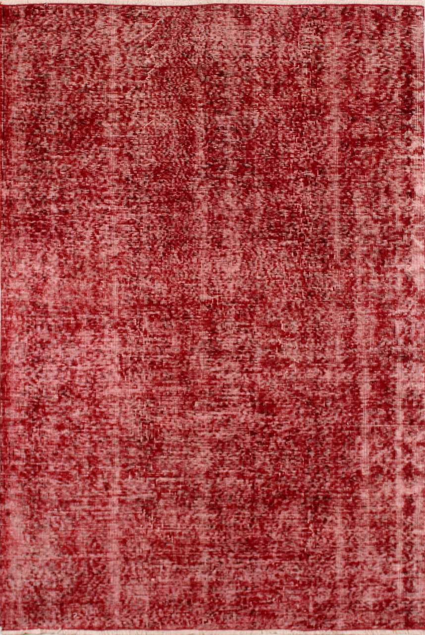 Düz Desensiz Kırmızı Halı