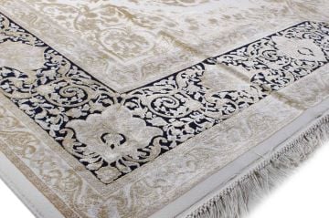 Göbek Desenli Bambu Halı