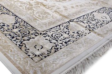 Göbek Desenli Bambu Halı