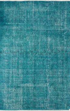 Düz Desensiz Tıraşlanmış Turkuaz Halı 1.20 x 1.80