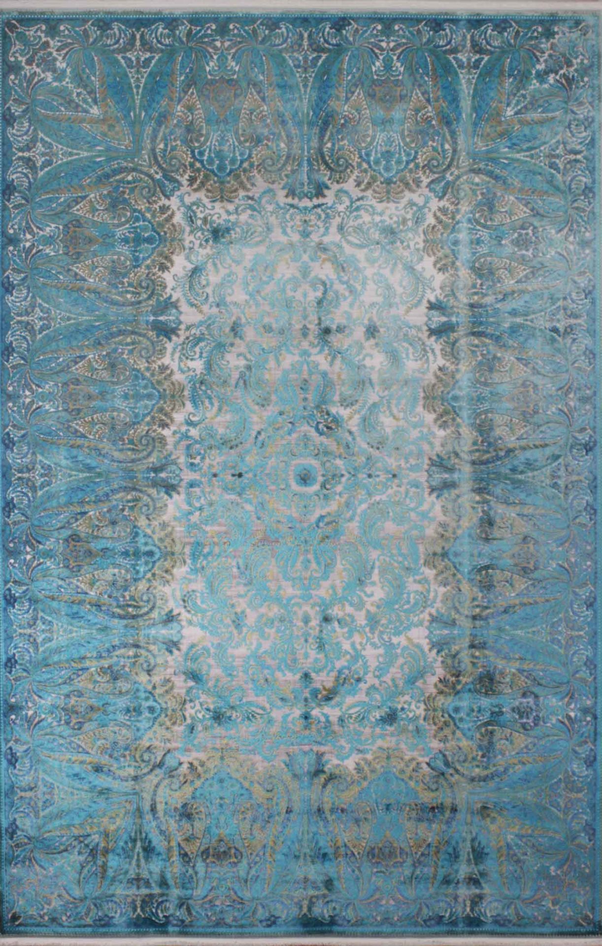 Kaftan Desenli Bambu Halı