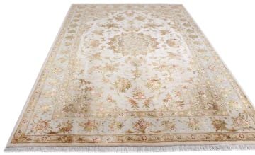 Hand Woven Living Room Carpet with Belly Pattern