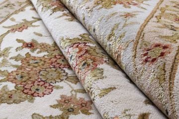 Hand Woven Living Room Carpet with Belly Pattern