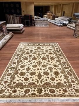 El Dokuması İpekli Salon Halısı