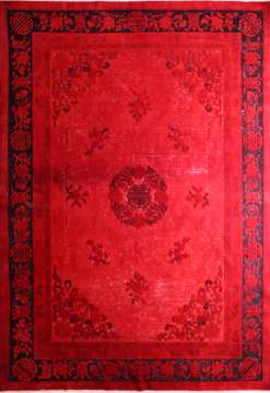 Desenleri Kabartmalı Vintage Halı